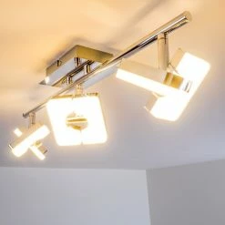 Hofstein Turin Deckenspot LED Chrom, 3-flammig 47 Hofstein Turin Deckenspot LED Chrom, 3-flammig -Bürolampen Verkäufe turin deckenspot h167626 14