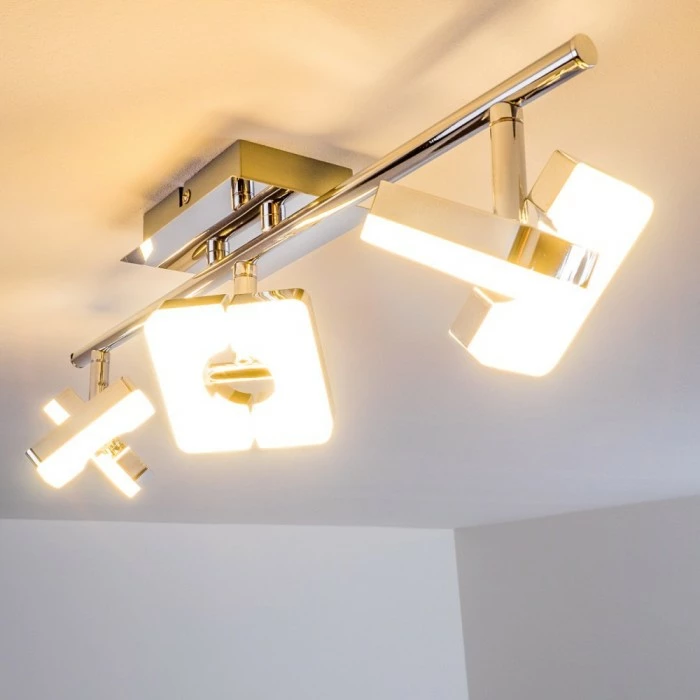 Hofstein Turin Deckenspot LED Chrom, 3-flammig 15 Hofstein Turin Deckenspot LED Chrom, 3-flammig – Bild 15