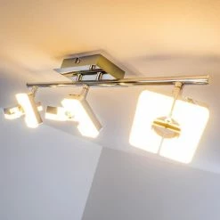 Hofstein Turin Deckenspot LED Chrom, 3-flammig 48 Hofstein Turin Deckenspot LED Chrom, 3-flammig -Bürolampen Verkäufe turin deckenspot h167626 15