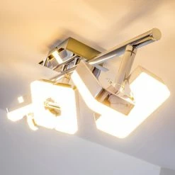 Hofstein Turin Deckenspot LED Chrom, 3-flammig 49 Hofstein Turin Deckenspot LED Chrom, 3-flammig -Bürolampen Verkäufe turin deckenspot h167626 16