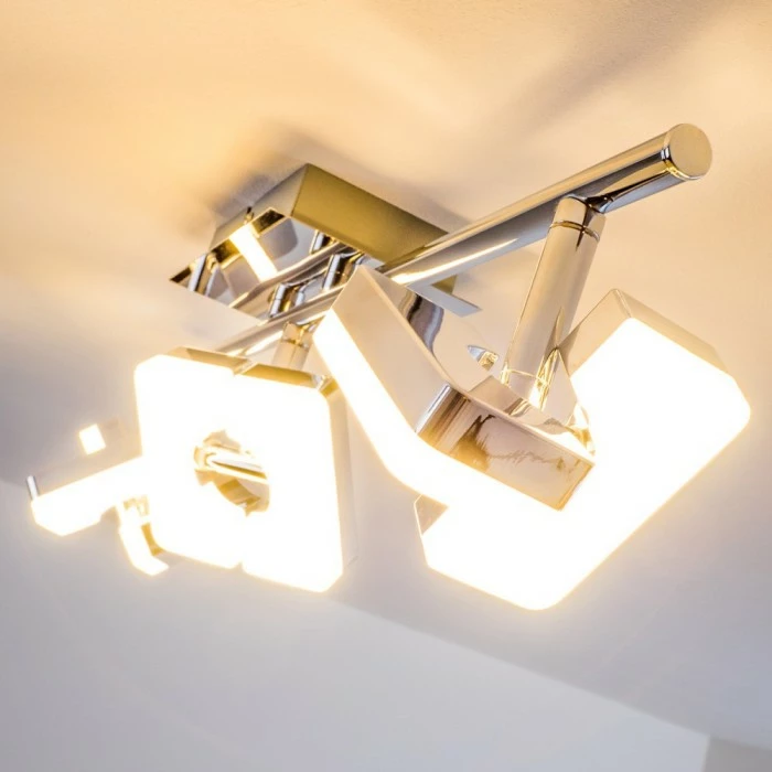 Hofstein Turin Deckenspot LED Chrom, 3-flammig 17 Hofstein Turin Deckenspot LED Chrom, 3-flammig – Bild 17