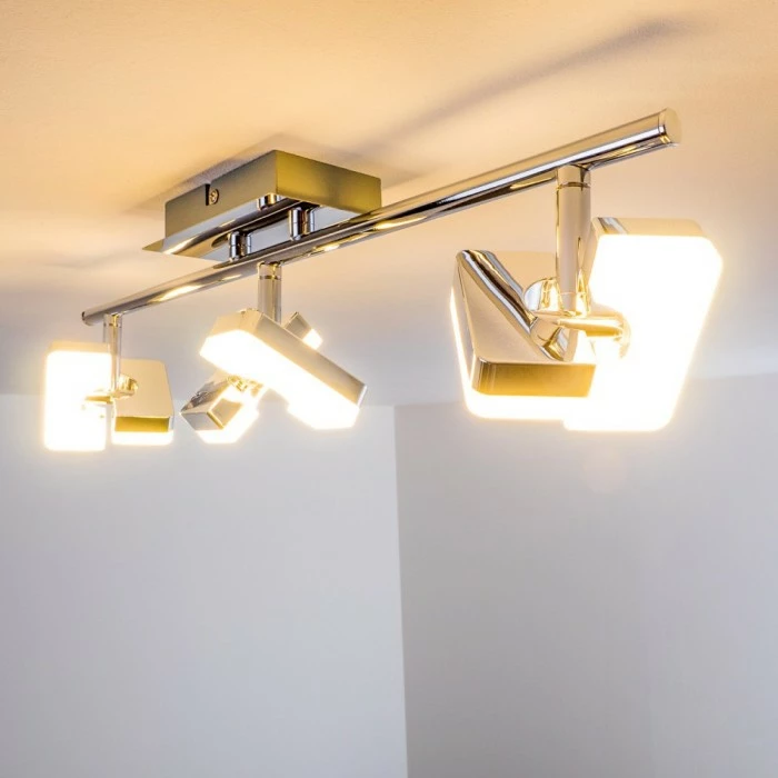 Hofstein Turin Deckenspot LED Chrom, 3-flammig 19 Hofstein Turin Deckenspot LED Chrom, 3-flammig – Bild 19