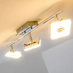 Hofstein Turin Deckenspot LED Chrom, 3-flammig 56 Hofstein Turin Deckenspot LED Chrom, 3-flammig -Bürolampen Verkäufe turin deckenspot h167626 23