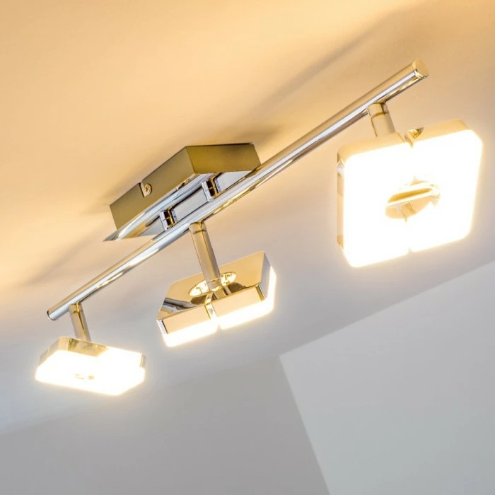 Hofstein Turin Deckenspot LED Chrom, 3-flammig 24 Hofstein Turin Deckenspot LED Chrom, 3-flammig – Bild 24