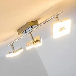 Hofstein Turin Deckenspot LED Chrom, 3-flammig 57 Hofstein Turin Deckenspot LED Chrom, 3-flammig -Bürolampen Verkäufe turin deckenspot h167626 24