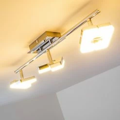 Hofstein Turin Deckenspot LED Chrom, 3-flammig 58 Hofstein Turin Deckenspot LED Chrom, 3-flammig -Bürolampen Verkäufe turin deckenspot h167626 25