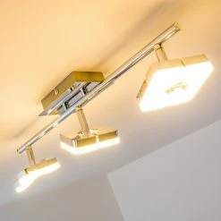 Hofstein Turin Deckenspot LED Chrom, 3-flammig 60 Hofstein Turin Deckenspot LED Chrom, 3-flammig -Bürolampen Verkäufe turin deckenspot h167626 27