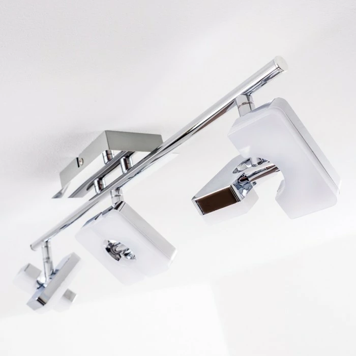 Hofstein Turin Deckenspot LED Chrom, 3-flammig 30 Hofstein Turin Deckenspot LED Chrom, 3-flammig – Bild 30