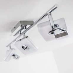 Hofstein Turin Deckenspot LED Chrom, 3-flammig 64 Hofstein Turin Deckenspot LED Chrom, 3-flammig -Bürolampen Verkäufe turin deckenspot h167626 31