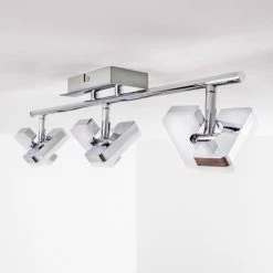 Hofstein Turin Deckenspot LED Chrom, 3-flammig 38 Hofstein Turin Deckenspot LED Chrom, 3-flammig -Bürolampen Verkäufe turin deckenspot h167626 5
