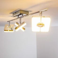 Hofstein Turin Deckenspot LED Chrom, 3-flammig 41 Hofstein Turin Deckenspot LED Chrom, 3-flammig -Bürolampen Verkäufe turin deckenspot h167626 8