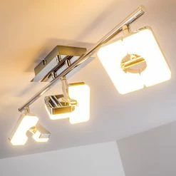 Hofstein Turin Deckenspot LED Chrom, 3-flammig 42 Hofstein Turin Deckenspot LED Chrom, 3-flammig -Bürolampen Verkäufe turin deckenspot h167626 9