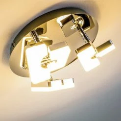 Hofstein Turin Deckenspot LED Chrom, 3-flammig 34 Hofstein Turin Deckenspot LED Chrom, 3-flammig -Bürolampen Verkäufe turin deckenspot h167633 13