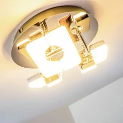 Hofstein Turin Deckenspot LED Chrom, 3-flammig 36 Hofstein Turin Deckenspot LED Chrom, 3-flammig -Bürolampen Verkäufe turin deckenspot h167633 15