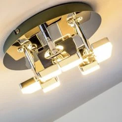 Hofstein Turin Deckenspot LED Chrom, 3-flammig 37 Hofstein Turin Deckenspot LED Chrom, 3-flammig -Bürolampen Verkäufe turin deckenspot h167633 16