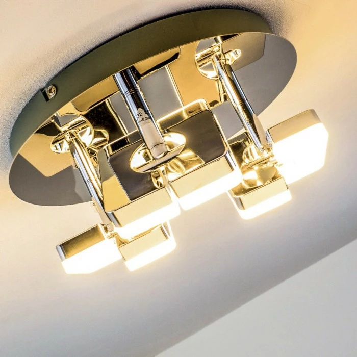 Hofstein Turin Deckenspot LED Chrom, 3-flammig 17 Hofstein Turin Deckenspot LED Chrom, 3-flammig – Bild 17