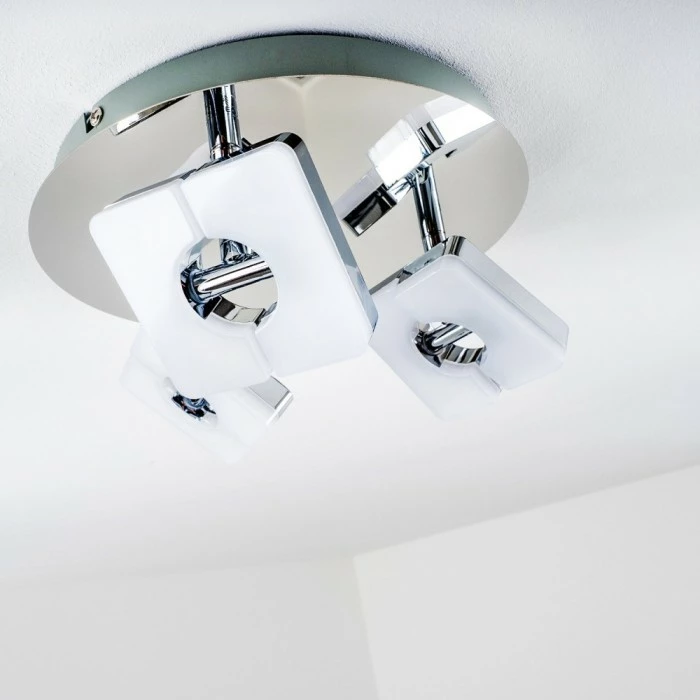 Hofstein Turin Deckenspot LED Chrom, 3-flammig 19 Hofstein Turin Deckenspot LED Chrom, 3-flammig – Bild 19