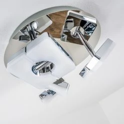 Hofstein Turin Deckenspot LED Chrom, 3-flammig 28 Hofstein Turin Deckenspot LED Chrom, 3-flammig -Bürolampen Verkäufe turin deckenspot h167633 7