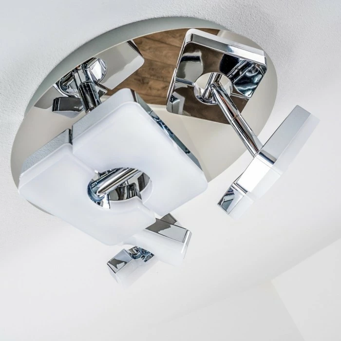 Hofstein Turin Deckenspot LED Chrom, 3-flammig 8 Hofstein Turin Deckenspot LED Chrom, 3-flammig – Bild 8