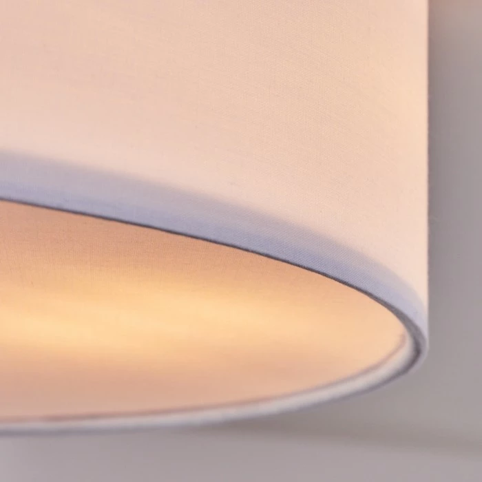 Hofstein Tveid Deckenleuchte Nickel-Matt, 2-flammig 11 Hofstein Tveid Deckenleuchte Nickel-Matt, 2-flammig – Bild 11