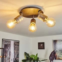 Hofstein Tyldom Deckenleuchte Altsilber, 3-flammig 18 Hofstein Tyldom Deckenleuchte Altsilber, 3-flammig -Bürolampen Verkäufe tyldom deckenleuchte h3434154 8