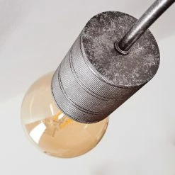 Hofstein Tyldom Deckenleuchte Altsilber, 4-flammig -Bürolampen Verkäufe tyldom deckenleuchte h3442401 5