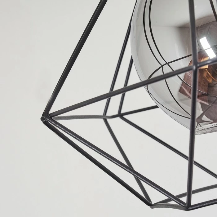 Hofstein Uarau Stehleuchte Schwarz, 1-flammig 3 Hofstein Uarau Stehleuchte Schwarz, 1-flammig – Bild 3