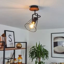 Hofstein Uatuasa Deckenleuchte Schwarz, Naturfarben, 1-flammig 16 Hofstein Uatuasa Deckenleuchte Schwarz, Naturfarben, 1-flammig -Bürolampen Verkäufe uatuasa deckenleuchte h3443231 6