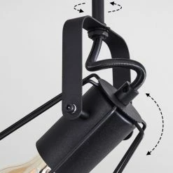 Hofstein Uatuasa Deckenleuchte Schwarz, Naturfarben, 2-flammig -Bürolampen Verkäufe uatuasa deckenleuchte h3443262 5