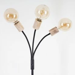 Hofstein Vasanello Stehleuchte Schwarz, Braun, 3-flammig -Bürolampen Verkäufe vasanello stehleuchte h3413753 7