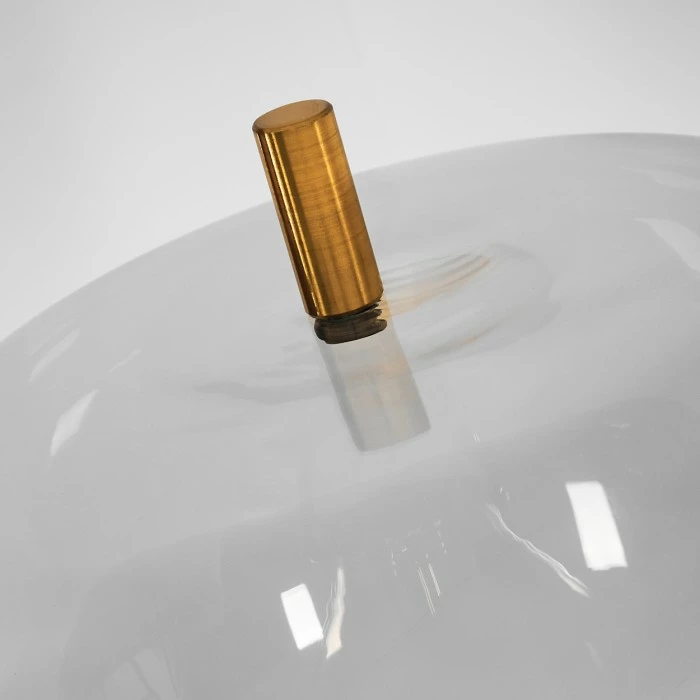 Hofstein Verbania Stehleuchte Messing, 1-flammig 3 Hofstein Verbania Stehleuchte Messing, 1-flammig – Bild 3