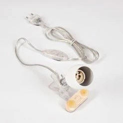 Hofstein Vesubio Klemmleuchte Chrom, Transparent, Klar, 1-flammig -Bürolampen Verkäufe vesubio klemmleuchte h3459379 4