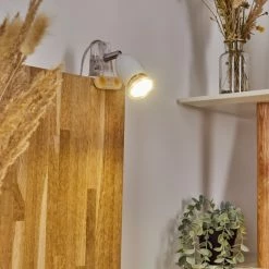 Hofstein Vesubio Klemmleuchte Chrom, Transparent, Klar, 1-flammig -Bürolampen Verkäufe vesubio klemmleuchte h3459379 8