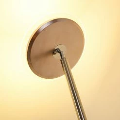 Hofstein Veteli Deckenfluter LED Nickel-Matt, Chrom, 2-flammig -Bürolampen Verkäufe veteli deckenfluter h3080856 11