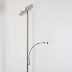 Hofstein Veteli Deckenfluter LED Nickel-Matt, Chrom, 2-flammig -Bürolampen Verkäufe veteli deckenfluter h3080856 8