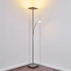 Hofstein Veteli Deckenfluter LED Edelstahl, 2-flammig 50 Hofstein Veteli Deckenfluter LED Edelstahl, 2-flammig -Bürolampen Verkäufe veteli deckenfluter h3274576 17