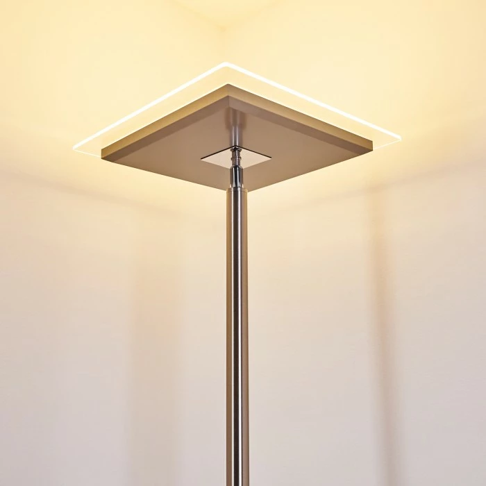 Hofstein Veteli Deckenfluter LED Edelstahl, 2-flammig 28 Hofstein Veteli Deckenfluter LED Edelstahl, 2-flammig – Bild 28