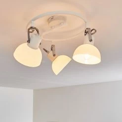 Hofstein Vezia Deckenleuchte Weiß, 3-flammig -Bürolampen Verkäufe vezia deckenleuchte h3277874 do1 14