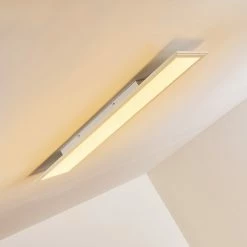 Hofstein Voisines Deckenpanel LED Wei&szlig;, 1-flammig, Fernbedienung, Farbwechsler -Bürolampen Verkäufe voisines deckenpanel h3267776 do1 12