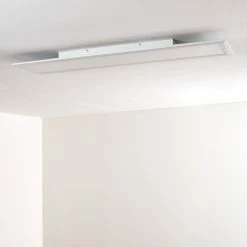 Hofstein Voisines Deckenpanel LED Wei&szlig;, 1-flammig, Fernbedienung, Farbwechsler -Bürolampen Verkäufe voisines deckenpanel h3267776 do1 25