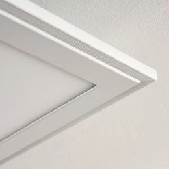 Hofstein Voisines Deckenpanel LED Wei&szlig;, 1-flammig, Fernbedienung, Farbwechsler -Bürolampen Verkäufe voisines deckenpanel h3267776 do1 9