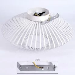 Hofstein Wemude Deckenleuchte Weiß, 1-flammig 16 Hofstein Wemude Deckenleuchte Weiß, 1-flammig -Bürolampen Verkäufe wemude deckenleuchte h3019184 4