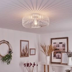 Hofstein Wemude Deckenleuchte Weiß, 1-flammig 16 Hofstein Wemude Deckenleuchte Weiß, 1-flammig -Bürolampen Verkäufe wemude deckenleuchte h3019214 6