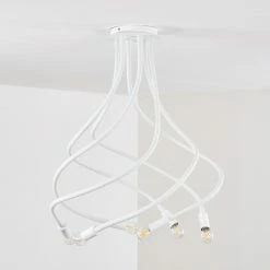 Hofstein Wertach Deckenleuchte Weiß, 6-flammig -Bürolampen Verkäufe wertach deckenleuchte h3345405 7