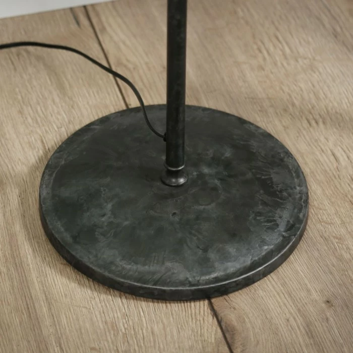 Hofstein Westhoven Stehleuchte Grau, 1-flammig 3 Hofstein Westhoven Stehleuchte Grau, 1-flammig – Bild 3