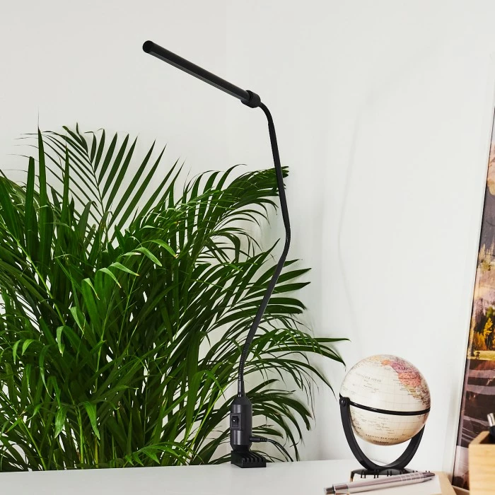 Hofstein Winnipeg Klemmleuchte LED Schwarz, 1-flammig 5 Hofstein Winnipeg Klemmleuchte LED Schwarz, 1-flammig – Bild 5