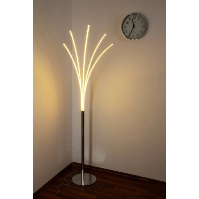 Wofi Leuchten Wofi BENETT Standleuchte Chrom, 1-flammig 3 Wofi Leuchten Wofi BENETT Standleuchte Chrom, 1-flammig – Bild 3