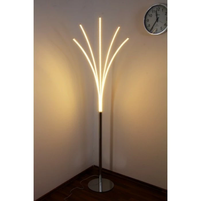 Wofi Leuchten Wofi BENETT Standleuchte Chrom, 1-flammig 4 Wofi Leuchten Wofi BENETT Standleuchte Chrom, 1-flammig – Bild 4