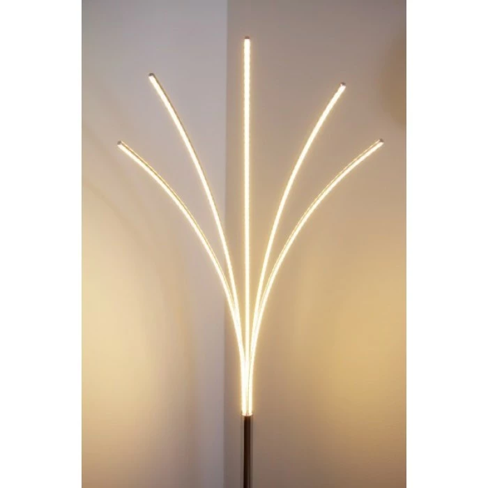 Wofi Leuchten Wofi BENETT Standleuchte Chrom, 1-flammig 5 Wofi Leuchten Wofi BENETT Standleuchte Chrom, 1-flammig – Bild 5