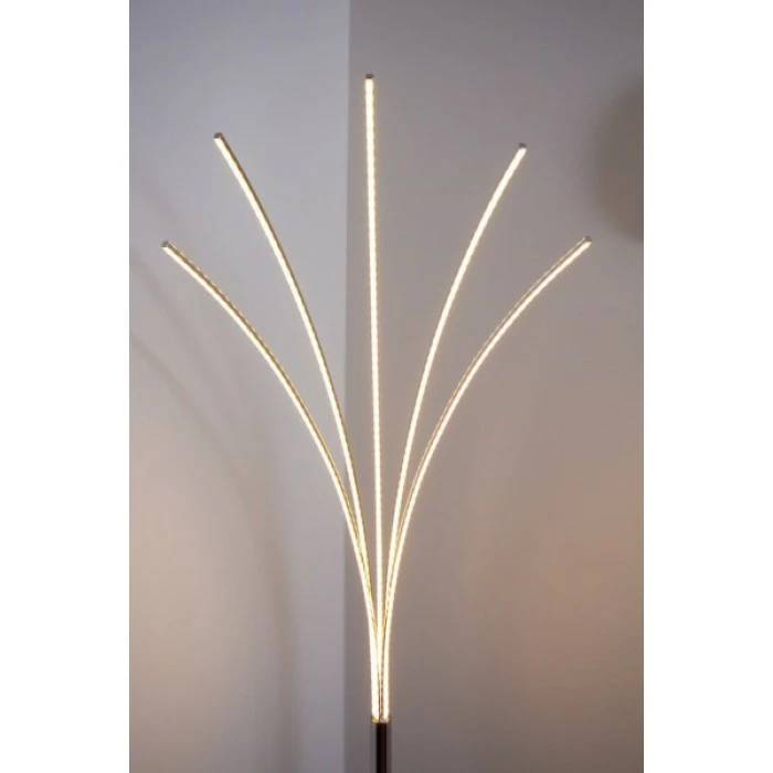 Wofi Leuchten Wofi BENETT Standleuchte Chrom, 1-flammig 6 Wofi Leuchten Wofi BENETT Standleuchte Chrom, 1-flammig – Bild 6